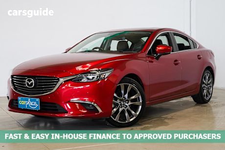 Red 2017 Mazda 6 Sedan Gt