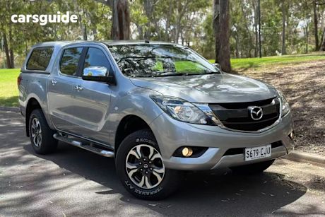 Grey 2016 Mazda BT-50 Dual Cab Utility Xtr (4X2)