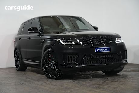Black 2022 Land Rover Range Rover Sport Wagon D350 Hse Dynamic (258Kw)