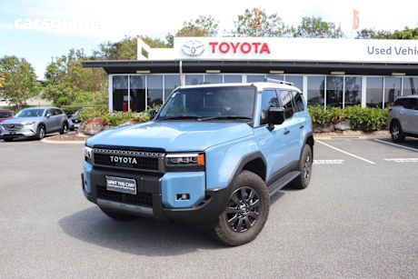 Blue 2024 Toyota Landcruiser Prado Wagon Altitude