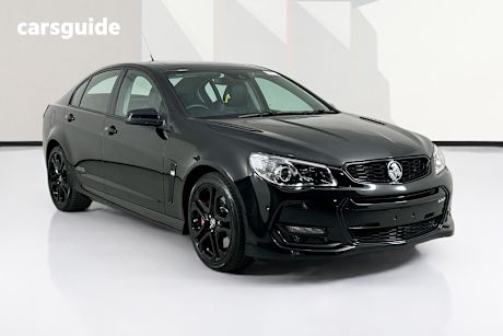 Black 2017 Holden Commodore Sedan Ss-V Redline