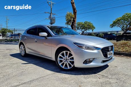 Silver 2017 Mazda 3 Hatchback Sp25 Gt