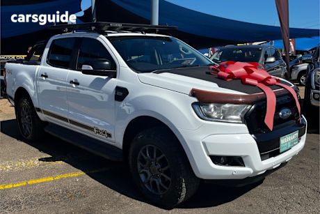 White 2017 Ford Ranger Dual Cab Utility Fx4 Special Edition