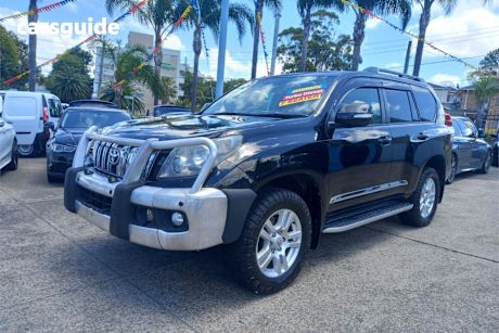 Black 2012 Toyota Landcruiser Prado SUV VX 4X4