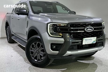 Silver 2023 Ford Ranger Double Cab Pick Up Wildtrak 2.0 (4X4)