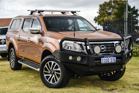 Gold 2015 Nissan Navara Dual Cab Utility St-X (4X4)