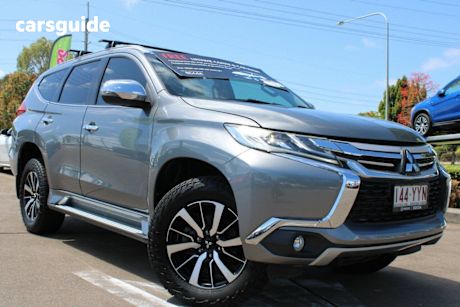 Grey 2018 Mitsubishi Pajero Sport Wagon Gls (4X4) 5 Seat