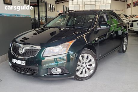 Green 2014 Holden Cruze Sedan Z-Series