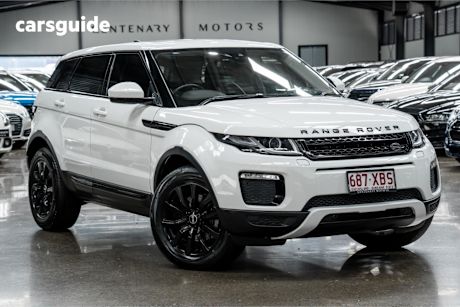 White 2017 Land Rover Range Rover Evoque Wagon Td4 150 Se