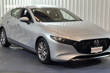 Silver 2019 Mazda 3 Hatchback G20 Pure