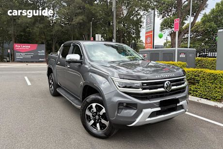 Grey 2024 Volkswagen Amarok Dual Cab Utility Style Tdi600 4Motion