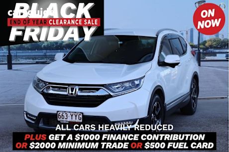 White 2019 Honda CR-V Wagon Vti-S (2Wd)