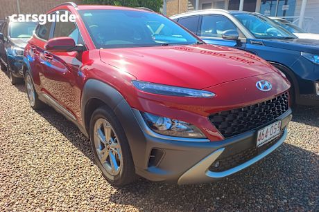 Red 2020 Hyundai Kona Wagon Elite (Fwd)