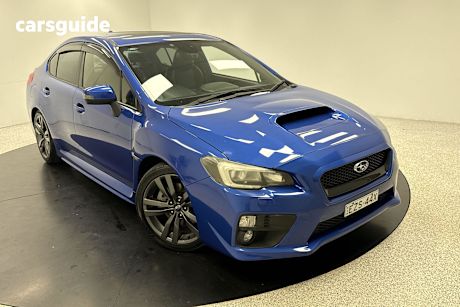 Blue 2016 Subaru WRX Sedan Premium (Awd)