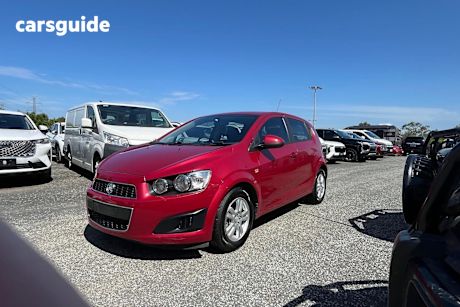 Red 2013 Holden Barina Hatchback Cd