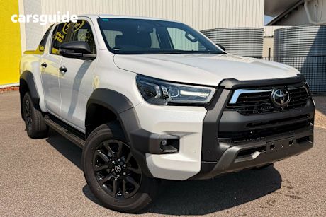 White 2024 Toyota Hilux Double Cab Pick Up Rogue 48V (4X4)