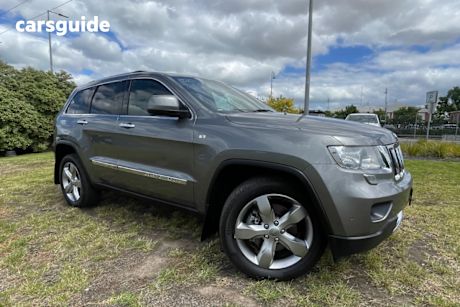 Grey 2012 Jeep Grand Cherokee Wagon Limited (4X4)
