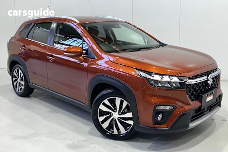 Orange 2024 Suzuki S-Cross Wagon Plus 2Wd