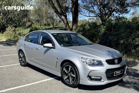 Silver 2017 Holden Commodore Sedan Sv6
