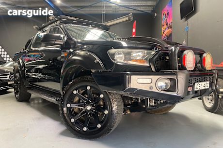 Black 2017 Ford Ranger Dual Cab Utility Xls 3.2 (4X4)