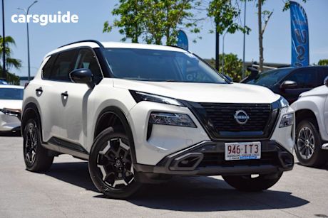 White 2024 Nissan X-Trail Wagon St-L (4Wd) 7 Seat