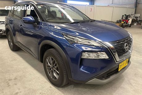 Blue 2023 Nissan X-Trail Wagon St (2Wd)