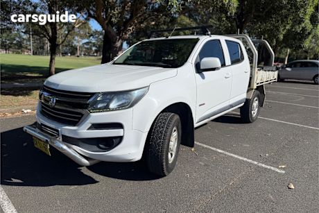 White 2017 Holden Colorado Crew Cab Pickup Ls (4X2)