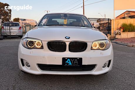 White 2013 BMW 120I Coupe