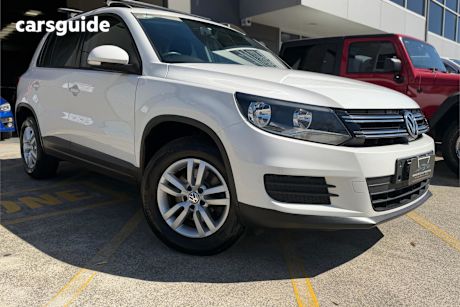 White 2012 Volkswagen Tiguan Wagon 118 Tsi (4X2)