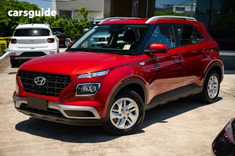 Red 2025 Hyundai Venue Wagon