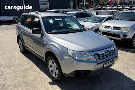 Silver 2011 Subaru Forester Wagon X