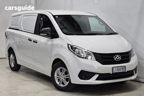 White 2021 LDV G10 Van Barn Door