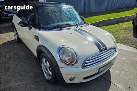 White 2008 Mini Hatch Hatch COOPER F