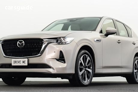 Beige 2024 Mazda CX-60 Wagon P50E Azami Phev