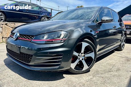 Grey 2015 Volkswagen Golf Hatchback Gti