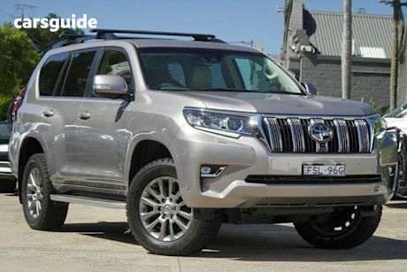 Grey 2019 Toyota Landcruiser Prado Wagon Vx (4X4)