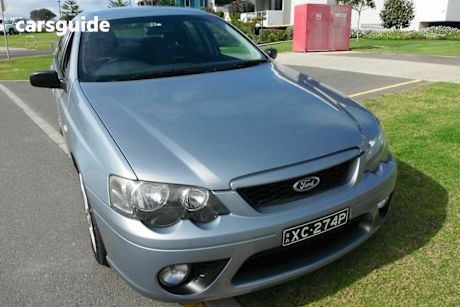Silver 2007 Ford Falcon Sedan Xr6