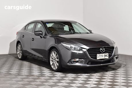 Grey 2016 Mazda 3 Sedan Sp25