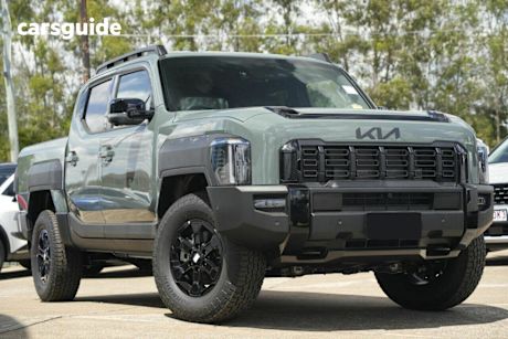 Green 2025 Kia Tasman Double Cab Pick Up X-Pro (4X4) (0.9T) Bdy Fender