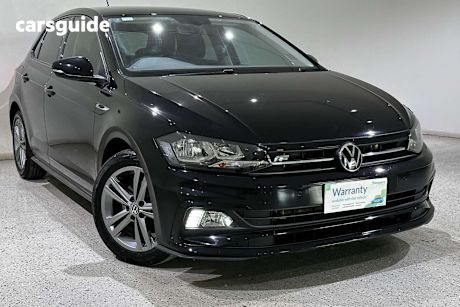 Black 2021 Volkswagen Polo Hatchback 85Tsi Comfortline