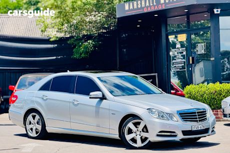 Silver 2010 Mercedes-Benz E250 Sedan Cgi Avantgarde