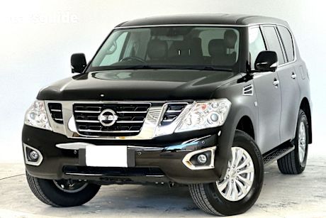 Black 2019 Nissan Patrol Wagon Ti-L (4X4) (5Yr)