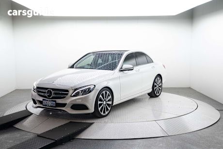 White 2016 Mercedes-Benz C250 Sedan