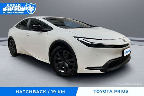 White 2024 Toyota Prius Hatch X
