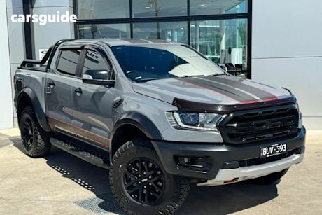 Grey 2021 Ford Ranger Double Cab Pick Up Raptor 2.0 (4X4)
