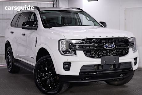 White 2024 Ford Everest Wagon Sport (4Wd)