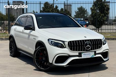 White 2019 Mercedes-Benz GLC-Class SUV 63 S 253 MY19