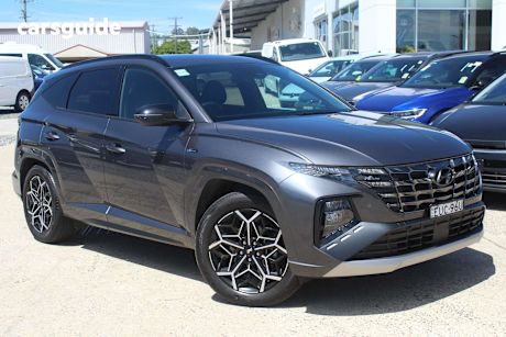 Grey 2022 Hyundai Tucson Wagon Elite (Awd)