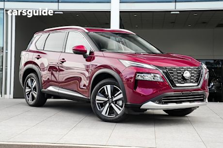 Red 2025 Nissan X-Trail Wagon Ti (4Wd) E-Power (Hybrid)