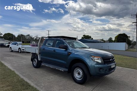 Blue 2012 Ford Ranger Crew Cab Chassis Xl 2.2 (4X4)